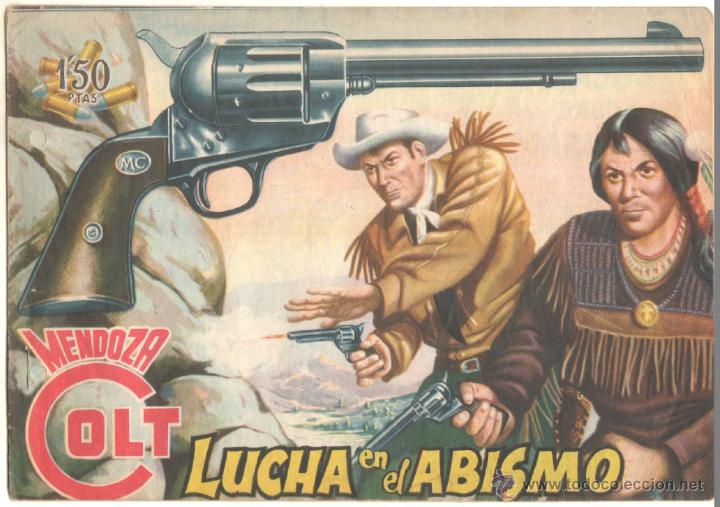 Comics: MENDOZA COLT ORIGINAL Nº 9 EDI,. ROLLAN 1955 MARTIN SALVADOR DIBUJOS