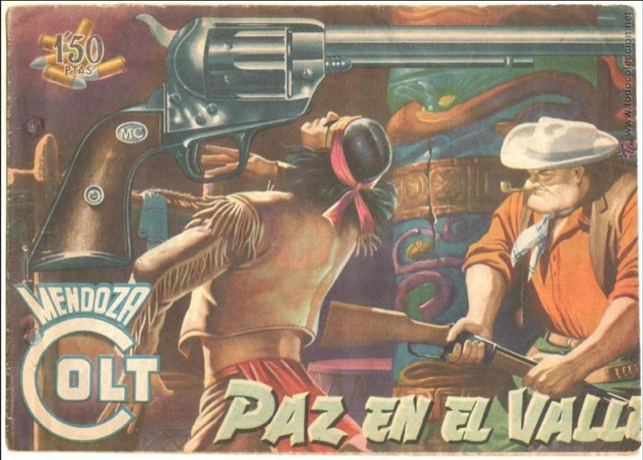 Tebeos: MENDOZA COLT ORIGINAL N&ordm; 10 EDI. ROLLAN - Foto 1