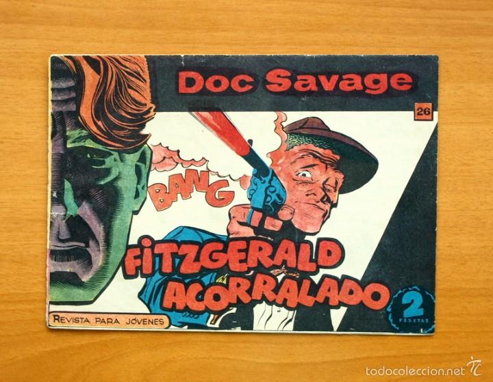 Tebeos: Doc Savage, n&ordm; 26 - Editorial Roll&aacute;n 1961 - Ultimo de la colecci&oacute;n - Foto 1