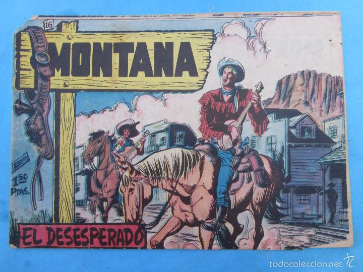 Tebeos: montana , numero 16 , el desesperado editorial rollan - Foto 1