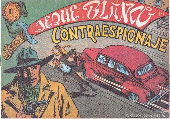 Tebeos: JEQUE BLANCO. CONTRAESPIONAJE. N&ordm; 28. EDITORIAL ROLLAN. - Foto 1