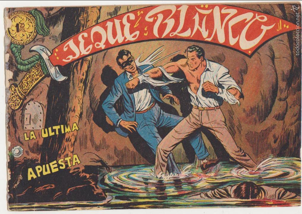 Tebeos: Jeque Blanco n&ordm;  106. Roll&aacute;n  1951. - Foto 1