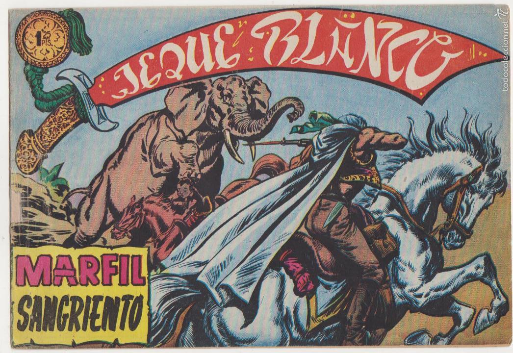 Tebeos: Jeque Blanco n&ordm;  10. Roll&aacute;n  1951. - Foto 1