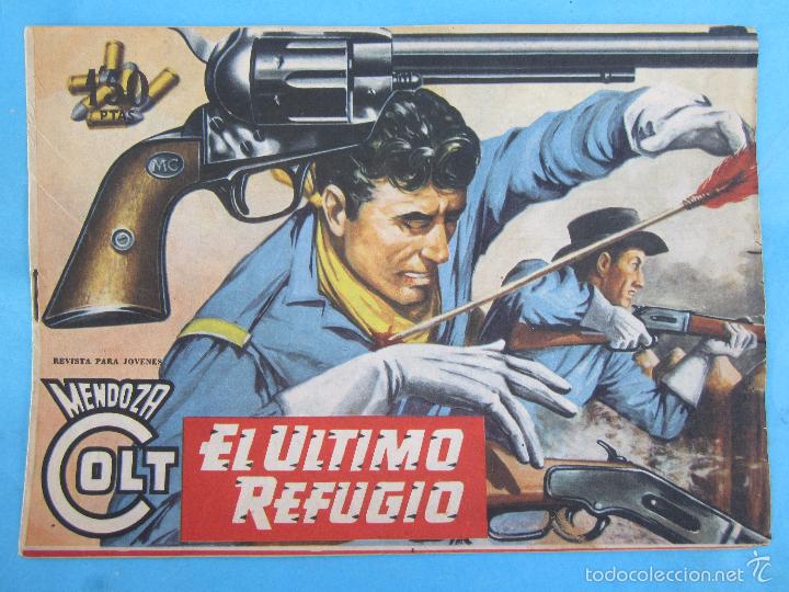 Tebeos: mendoza colt , numero 54 , el ultimo refugio rolan 1958 - Foto 1