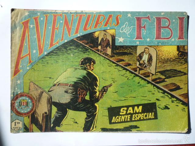 Tebeos: COMIC AVENTURAS DEL FBI. N&ordm; 163. ORIGINAL. - Foto 1