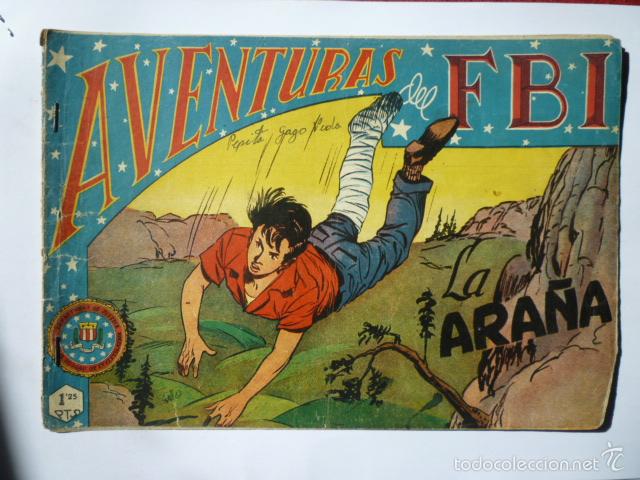 Tebeos: COMIC AVENTURAS DEL FBI. N&ordm; 142. ORIGINAL. - Foto 1