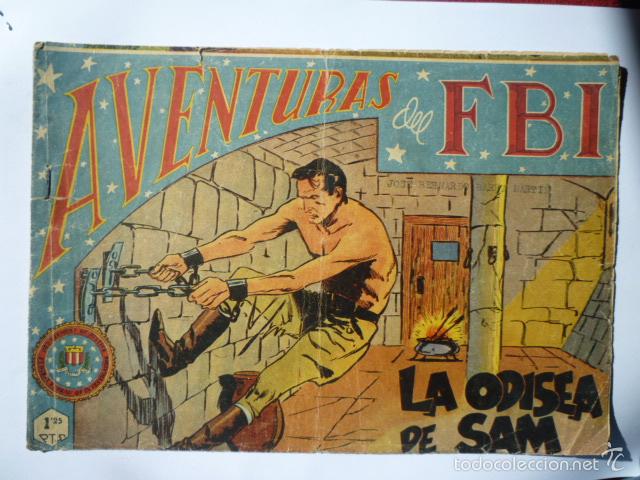 Tebeos: COMIC AVENTURAS DEL FBI. N&ordm; 134. ORIGINAL. - Foto 1