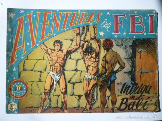 Tebeos: COMIC AVENTURAS DEL FBI. N&ordm; 133. ORIGINAL. - Foto 1