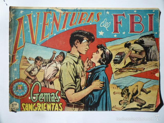 Tebeos: COMIC AVENTURAS DEL FBI. N&ordm; 54. ORIGINAL. - Foto 1