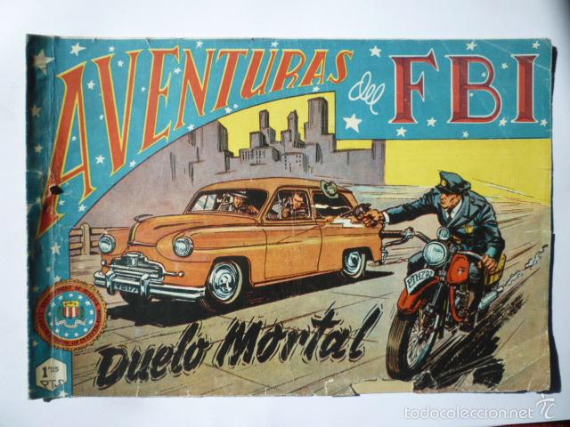 Tebeos: COMIC AVENTURAS DEL FBI. N&ordm; 106. ORIGINAL. - Foto 1