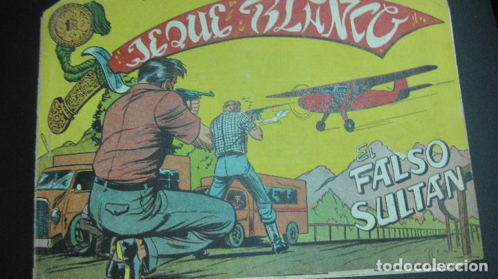 Tebeos: FALSO SULTAN. JEQUE BLANCO N&ordm; 130. EDITORIAL ROLLAN - Foto 1