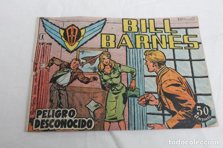 Tebeos: COMIC BILL BARNES N&ordm; 1, EDITORIAL ROLLAN, MADRID 1961 - Foto 1