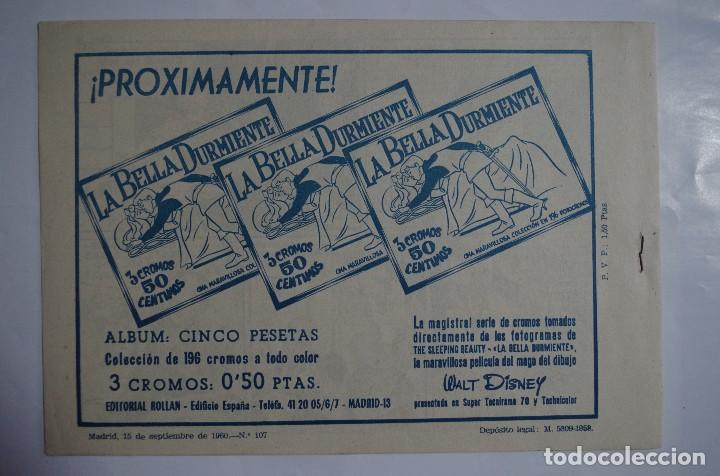 Tebeos: MENDOZA COLT N&ordm; 107 - E. ROLLAN - ORIGINAL - Foto 2