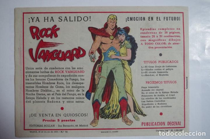 Tebeos: MENDOZA COLT N&ordm; 74 - E. ROLLAN - ORIGINAL - Foto 2