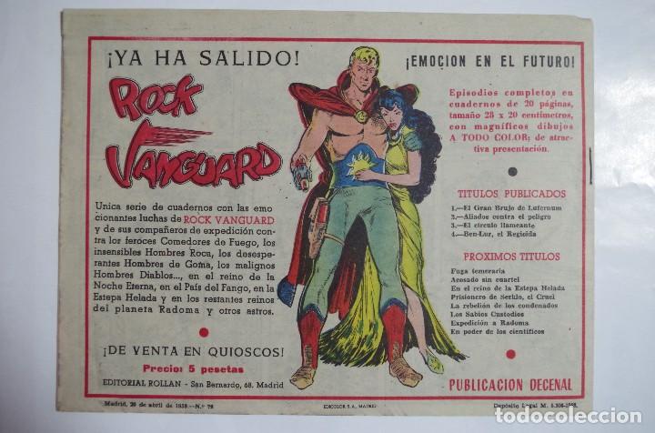 Tebeos: MENDOZA COLT N&ordm; 79 - E. ROLLAN - ORIGINAL - Foto 2