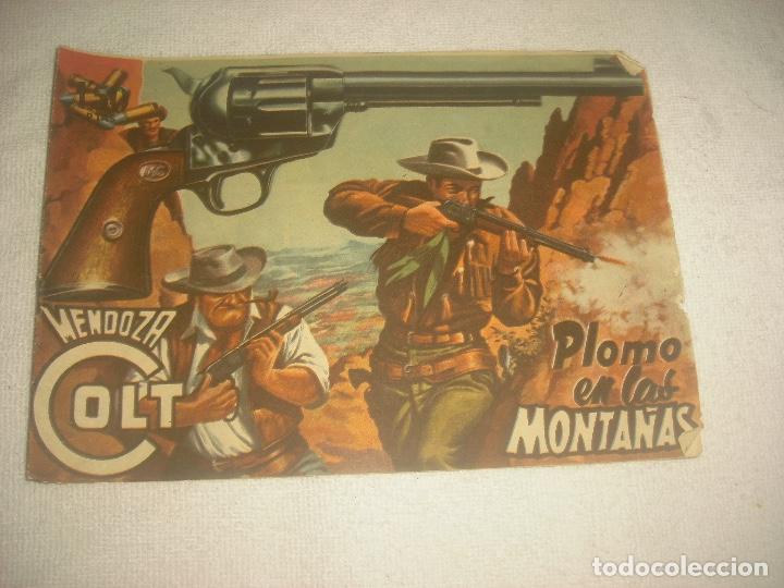 Tebeos: MENDOZA COLT N&deg; 13 . PLOMO EN LAS MONTA&Ntilde;AS - Foto 1