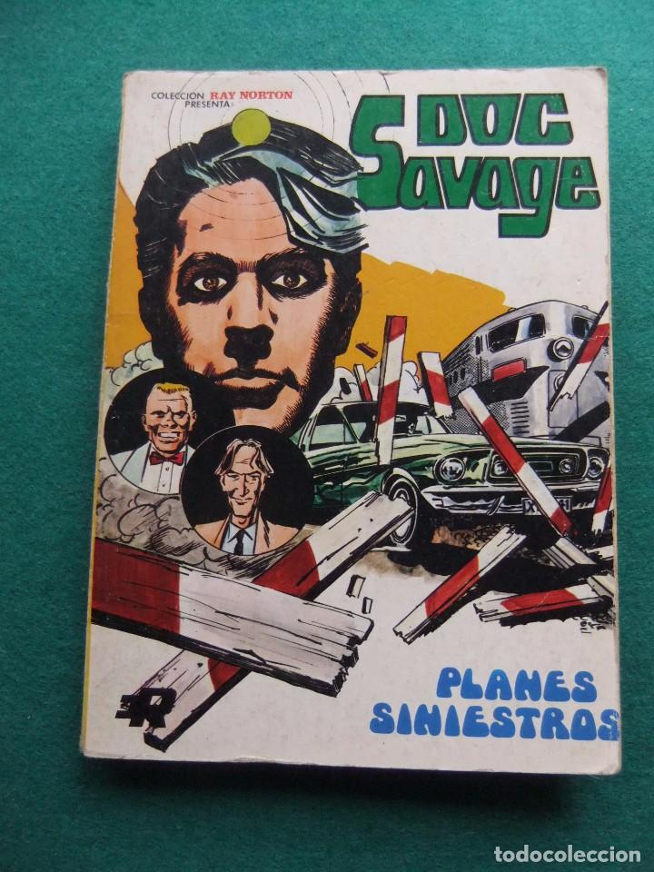 Tebeos: DOC SAVAJE N&ordm; 2 PLANES SINIESTROS ROLLAN 1974 - Foto 1
