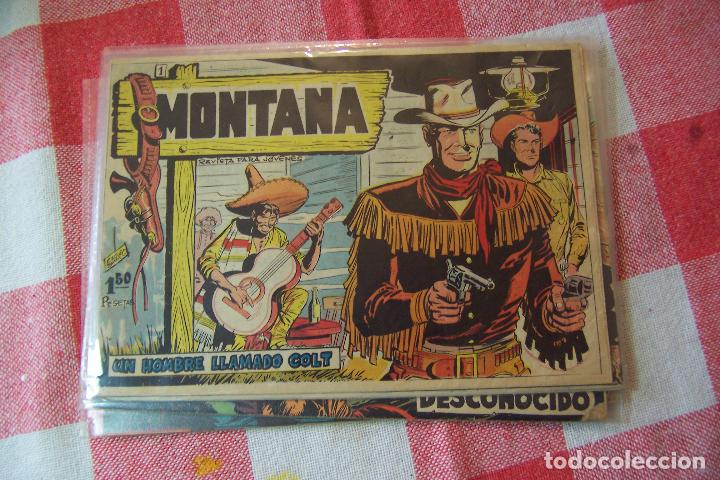 Tebeos: rollan,- montana n&ordm; 1 - 7 y 12 - Foto 1