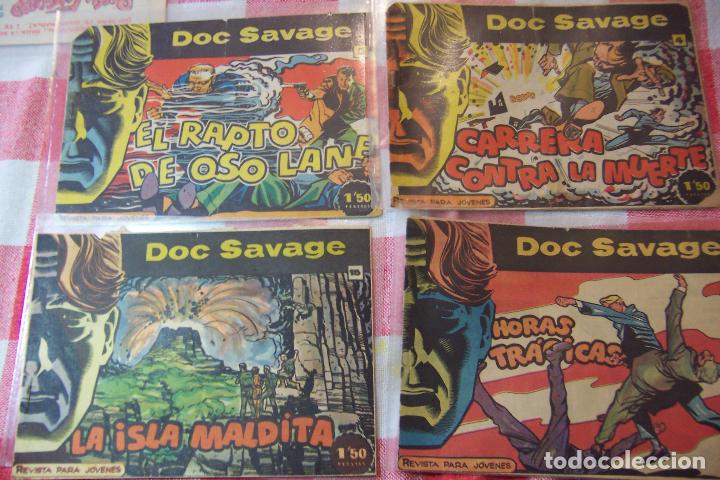 Tebeos: rollan,- doc savage n&ordm; 15 resto vendidos. - Foto 1