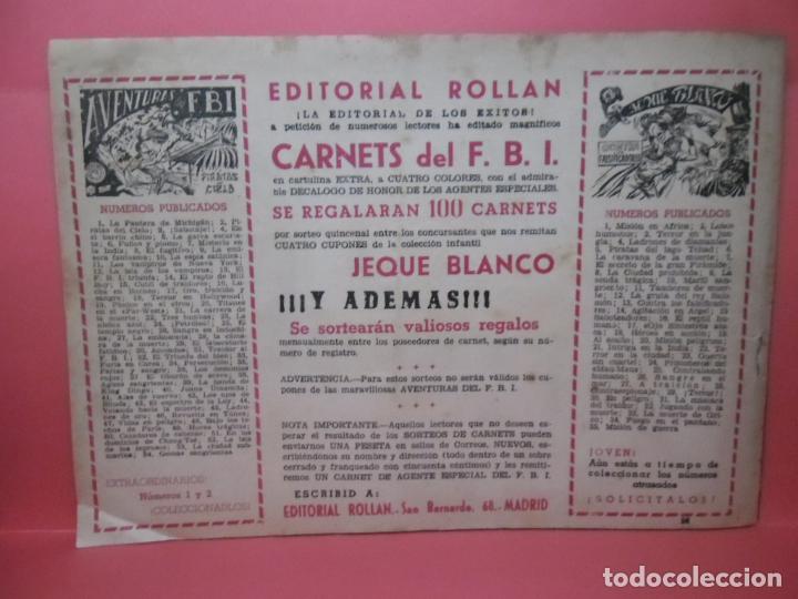 Tebeos: aventuras del fbi - n&ordm; 56 - rollan - Foto 2