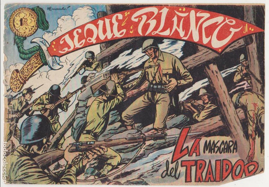 Tebeos: Jeque Blanco n&ordm;  31. Roll&aacute;n  1951. - Foto 1