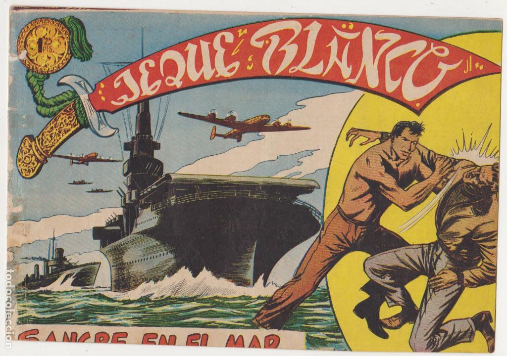 Tebeos: Jeque Blanco n&ordm; 26. Roll&aacute;n 1951. - Foto 1