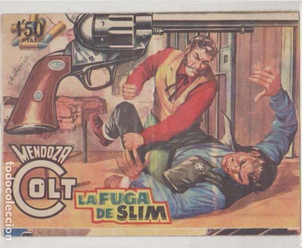Tebeos: Mendoza Colt n&ordm; 77. Editorial Roll&aacute;n 1955. - Foto 1