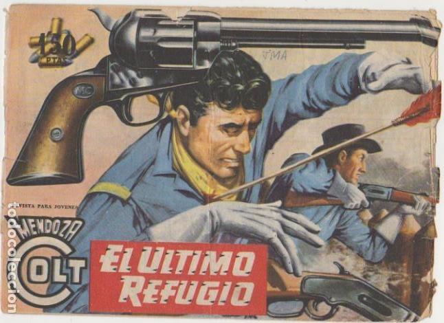 Tebeos: Mendoza Colt n&ordm;  54. Editorial Roll&aacute;n  1955. - Foto 1