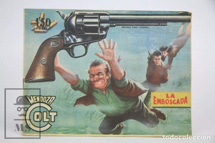Tebeos: C&oacute;mic Mendoza Colt / La Emboscada N&ordm; 57 - Ediciones Rollan - A&ntilde;o 1958 - Foto 1