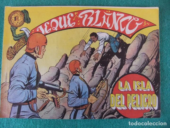 Tebeos: JEQUE BLANCO N&ordm; 125 EDITORIAL ROLLAN ORIGINAL - Foto 1