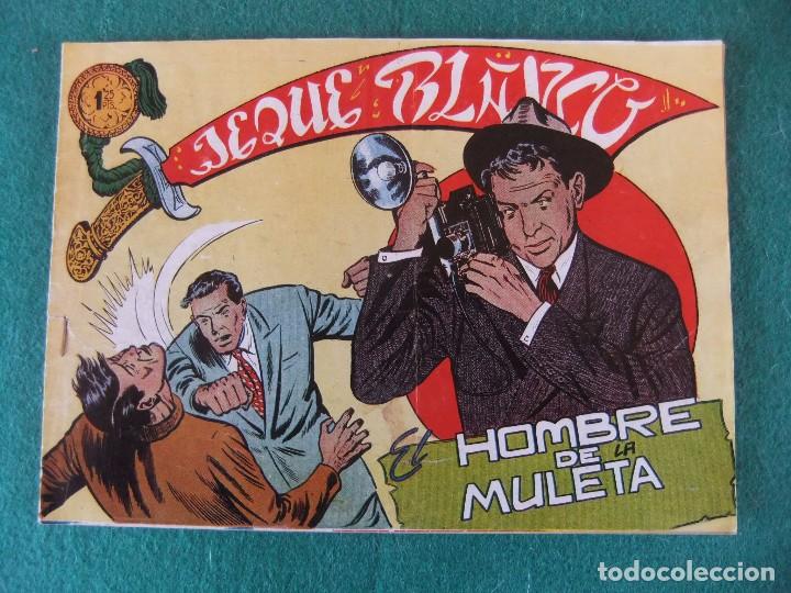 Tebeos: JEQUE BLANCO N&ordm; 64 EDITORIAL ROLLAN ORIGINAL - Foto 1