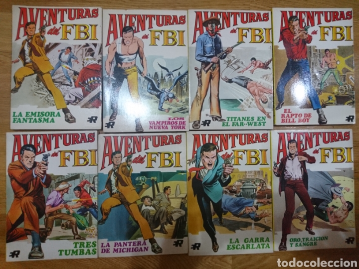 Tebeos: Aventuras del FBI, del 1 al 8 colecci&oacute;n - Foto 1