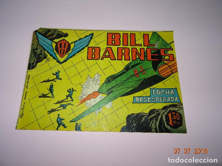Tebeos: LUCHA DESESPERADA N&ordm; 8 de BILL BARNES de Editorial ROLLAN - Foto 1