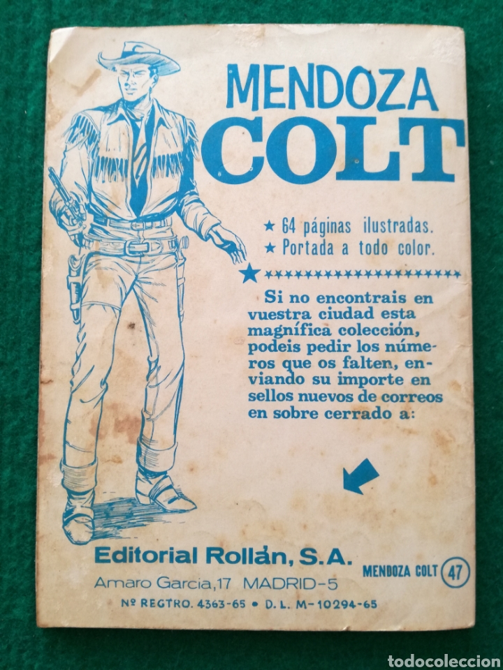 Tebeos: MENDOZA COLT n&deg;47 - Foto 3