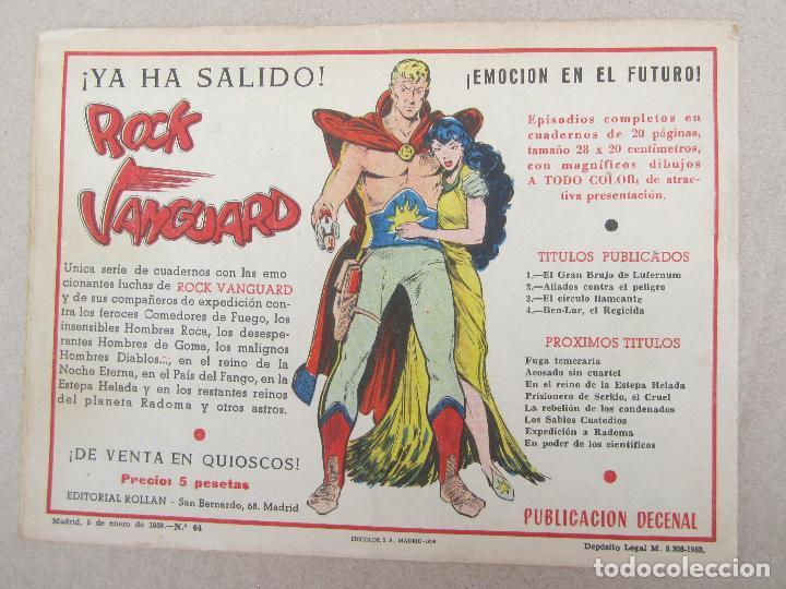 Tebeos: mendoza colt , n.64 , el coronel ruggles , rollan 1958 - Foto 2