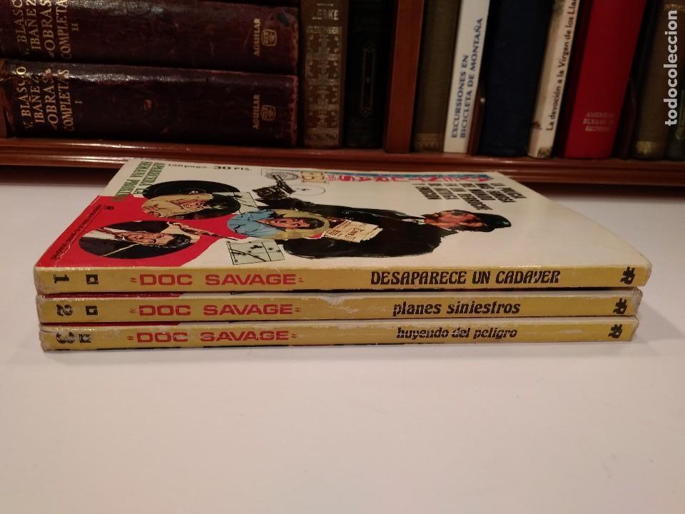Tebeos: COLECCI&Oacute;N RAY NORTON PRESENTA: DOC SAVAGE. Lote con los n&uacute;meros 1-2-3. - Foto 2
