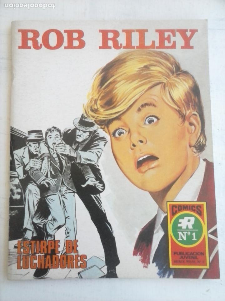 Tebeos: ROB RILEY N&ordm; 1 - IMPECABLE - EDI. ROLLAN 1973 - Foto 1