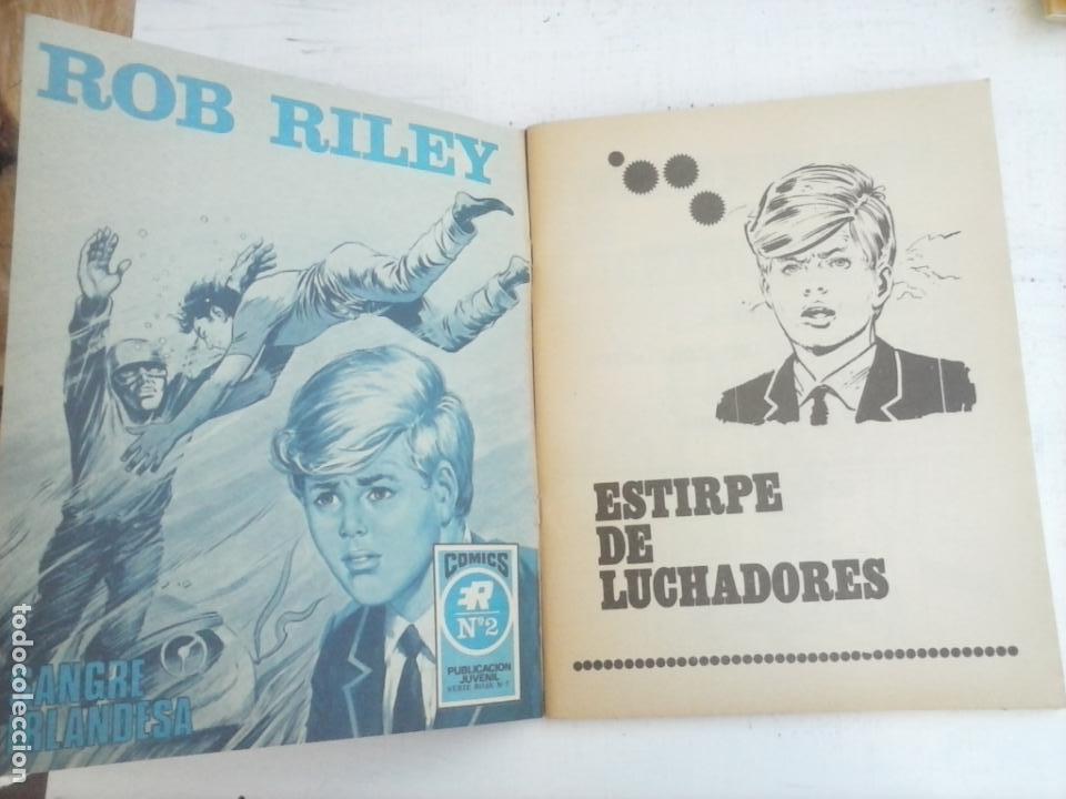 Tebeos: ROB RILEY N&ordm; 1 - IMPECABLE - EDI. ROLLAN 1973 - Foto 3