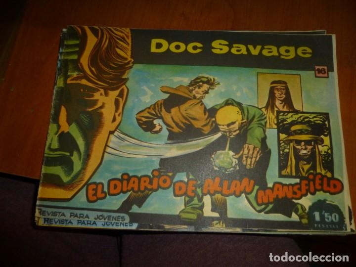 Tebeos: doc savage n&ordm; 16 ,apaisado de ed. rollan 1961 - Foto 1