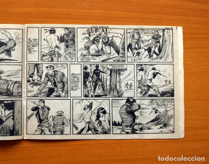 Tebeos: Mendoza Colt - N&ordm; 53, Loco Apache - Editorial Roll&aacute;n 1955 - Foto 3