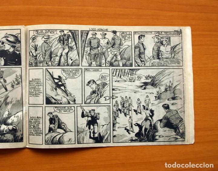 Tebeos: Mendoza Colt - N&ordm; 53, Loco Apache - Editorial Roll&aacute;n 1955 - Foto 5