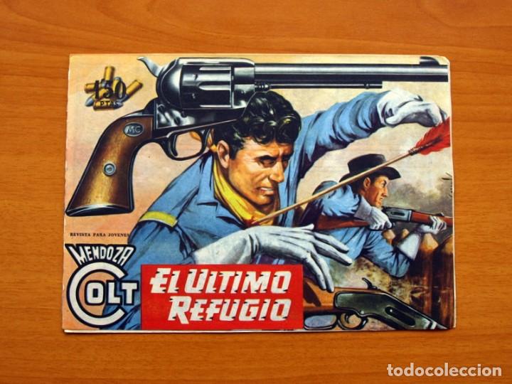Tebeos: Mendoza Colt - N&ordm; 54, El &uacute;ltimo refugio - Editorial Roll&aacute;n 1955 - Foto 1