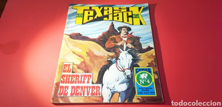 Tebeos: MUY BUEN ESTADO TEXAS JACK 4 SERIE AZUL 14 ROLLAN - Foto 1