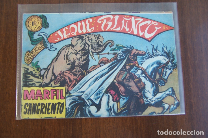 Tebeos: rollan,- jeque blanco n&ordm; 10 -94-108-120-121 - Foto 1