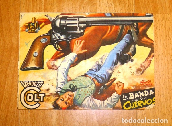 Tebeos: MENDOZA COLT. N&ordm; 35 : La banda de los cuervos - Foto 1