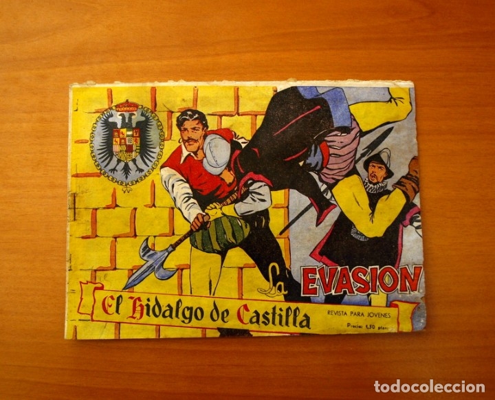 Tebeos: El Hidalgo de Castilla - N&ordm; 7, La evasi&oacute;n - Editorial Roll&aacute;n 1959 - Foto 1