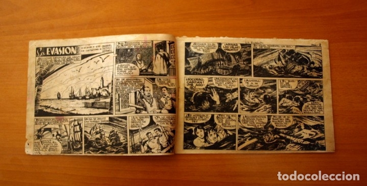 Tebeos: El Hidalgo de Castilla - N&ordm; 7, La evasi&oacute;n - Editorial Roll&aacute;n 1959 - Foto 2