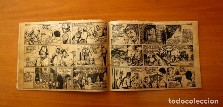 Tebeos: El Hidalgo de Castilla - N&ordm; 7, La evasi&oacute;n - Editorial Roll&aacute;n 1959 - Foto 3
