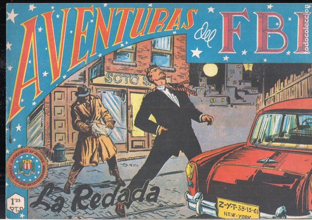 Tebeos: AVENTURAS DEL FBI FACSIMIL N&ordm; 71: LA REDADA - Foto 1