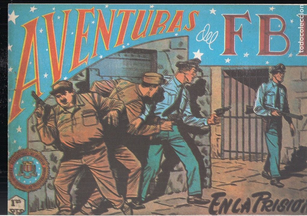 Tebeos: AVENTURAS DEL FBI FACSIMIL N&ordm; 73: EN LA PRISI&Oacute;N - Foto 1